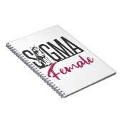 シグマ女性ローンウルフ ノートブック (右側)