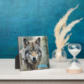 シグマ男性ローンウルフ フォトプラーク (インサイチュ)