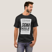 シグマ雄 Tシャツ (正面フル)