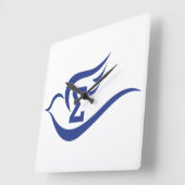 シグマ鳩スクエアウォールクロック スクエア壁時計 (傾斜)