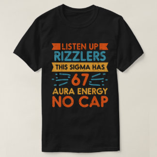 シグマ67オーラエナジーミーム Tシャツ