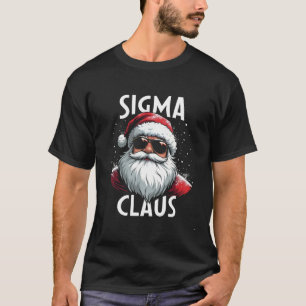 シグマ・クラウス 楽しいGen Alpha中学生のクリスマス Tシャツ