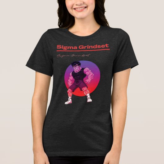 シグマ・グラインドセット トライブレンドTシャツ (正面)