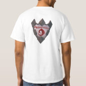 シグマXスタジオ-シグマロゴ小さい及び徒弟 Tシャツ (裏面)