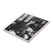 シグムント・フロウド氏のオフィスおもしろい&キャット引用文 タイル (側面)