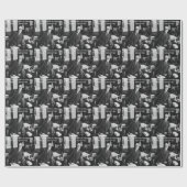 シグムント・フロウド氏のオフィスおもしろい&キャット引用文 ラッピングペーパー (フラット)