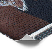 シグムンドフロウド通りアート ポスター (角)