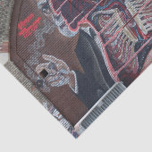 シグムンドフロウド通りアート 薄葉紙 (詳細)