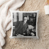 シグムンドフロウド&キャット引用文装飾用クッション クッション (ブランケット)