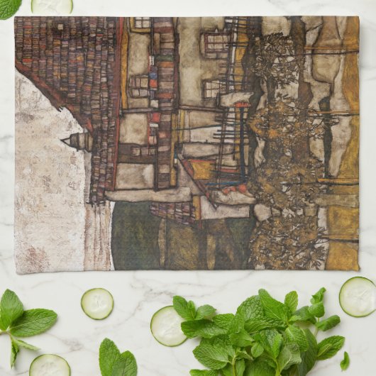 シグルルーフバイエゴンシエーレ付きハウス キッチンタオル (折り畳み)