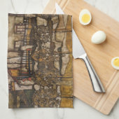 シグルルーフバイエゴンシエーレ付きハウス キッチンタオル (四つ折り)