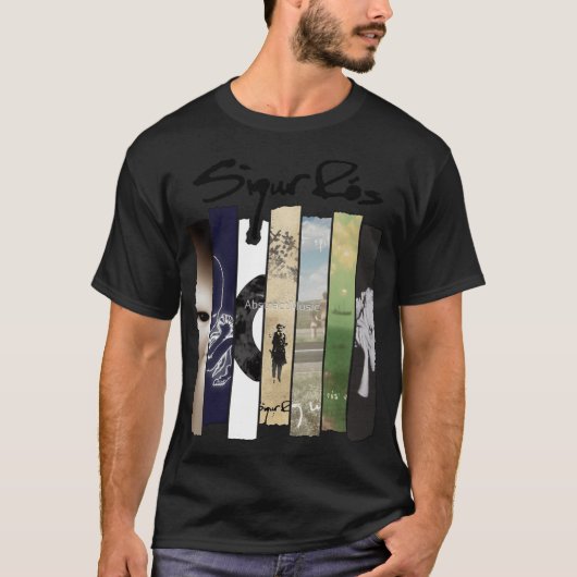 シグル・ロス ディスコグラフィー Tシャツ (正面)