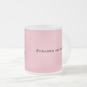 シゲレパケヴェアコモテヴァア フロストグラスマグカップ (正面右)