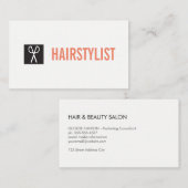 シザーアイコン/ヘアスタイリスト 名刺 (正面/裏面)