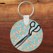 シザーアート キーホルダー (正面)