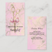 シザースピンクボウインクの名刺 名刺 (正面/裏面)