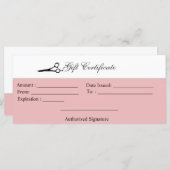 シザーズギフト券 (正面/裏面)