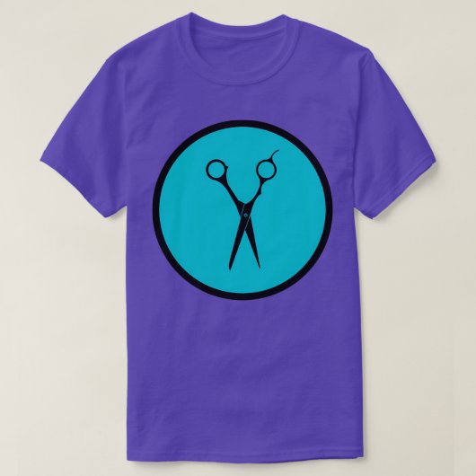 シザーズブルー Tシャツ (デザイン正面)