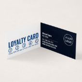 シザーズロゴ、美容師、ヘアサロンロイヤリティ 名刺 (内部)