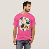 シザーセブンアニメセブン大薄棒小飛tシャツ tシャツ (正面フル)