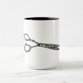 シザーデザインマグ マグカップ (中央)