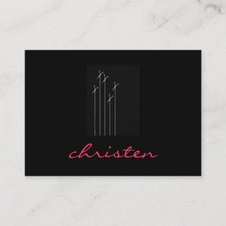 シザーフラワー 名刺