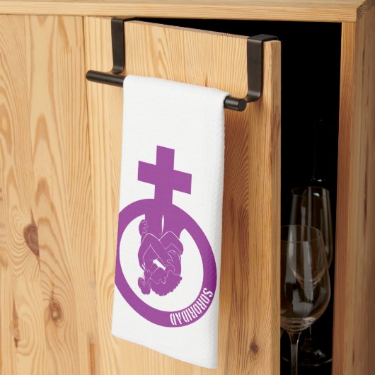 シザーフードキッチンタオル キッチンタオル (三つ折り)