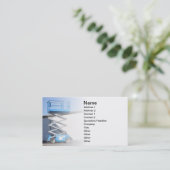 シザーリフトまたはプラットフォーム 名刺 (スタンド正面)