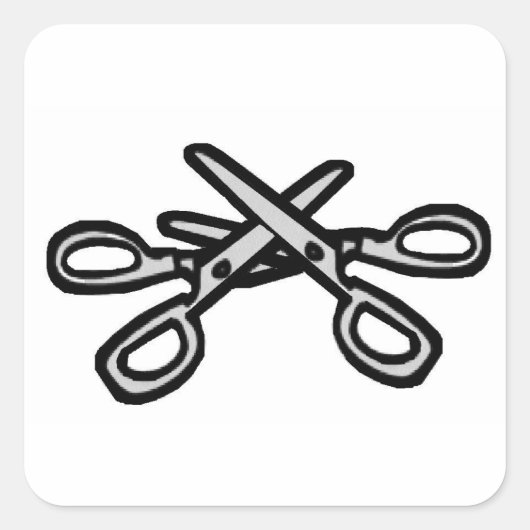 シザー位置 スクエアシール (正面)