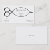 シザー名刺 名刺 (正面/裏面)