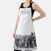 シシおもしろいリアイタリアンキッチンエプロン エプロン (インサイチュ)