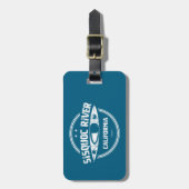 シシコックリバーカリフォルニアカヤック ラゲッジタグ (正面縦)