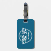 シシコックリバーカリフォルニアカヤック ラゲッジタグ (裏面縦)