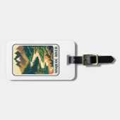 シシコックリバーカリフォルニアカラー ラゲッジタグ (正面横)