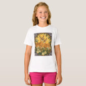 シシバナジカとキキョウラン Tシャツ (正面フル)