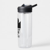 シシパイパスコーヒーグライおもしろいン皮肉引用文マグ ウォーターボトル (左面)