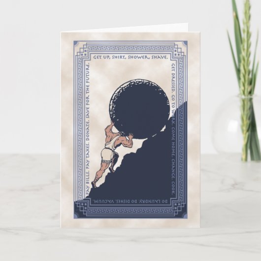 シシピフスムンダンロック サンキューカード (正面)