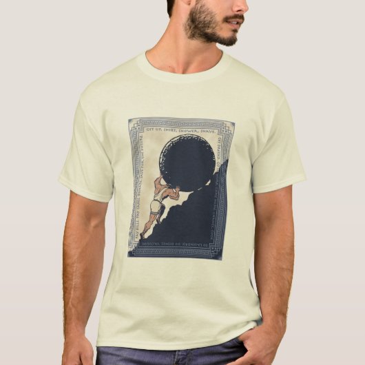 シシピフスムンダンロック Tシャツ (正面)