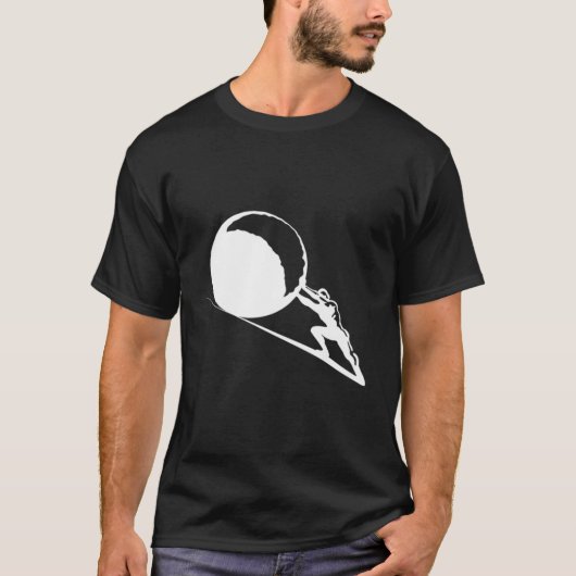 シシピフス・ギリシャ神話シシピフス Tシャツ (正面)