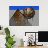 シシフォス(プリント) ポスター (ホームオフィス)