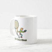 シシフスが休憩する コーヒーマグカップ (正面左)