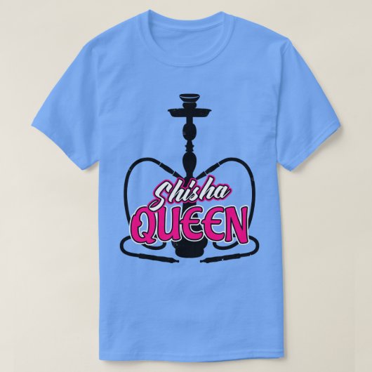 シシャホカウォーターパイプレディース Tシャツ (デザイン正面)