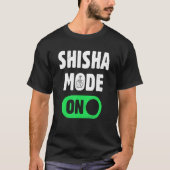 シシャホカタバコshishaモードOnナージレFa Tシャツ (正面)