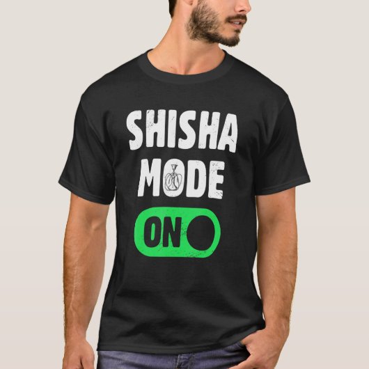 シシャホカタバコshishaモードOnナージレFa Tシャツ (正面)