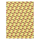 シシュケバブ夏の野菜の串焼き食品グリル テーブルクロス (正面)