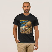 シシュポスの無意味な仕事 怪しい名言 神話 Tシャツ (正面フル)