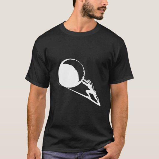 シシュポス ギリシャ神話 シジフォス Tシャツ (正面)