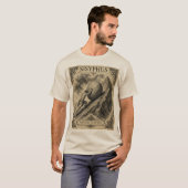 シシュポス – ギリシャ神話 Tシャツ (正面フル)