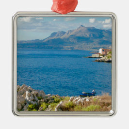 シシリアの漁師 メタルオーナメント