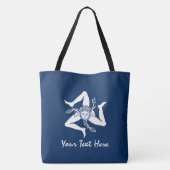 シシリアのTrinacriaあなたの文字および色 トートバッグ (裏面)